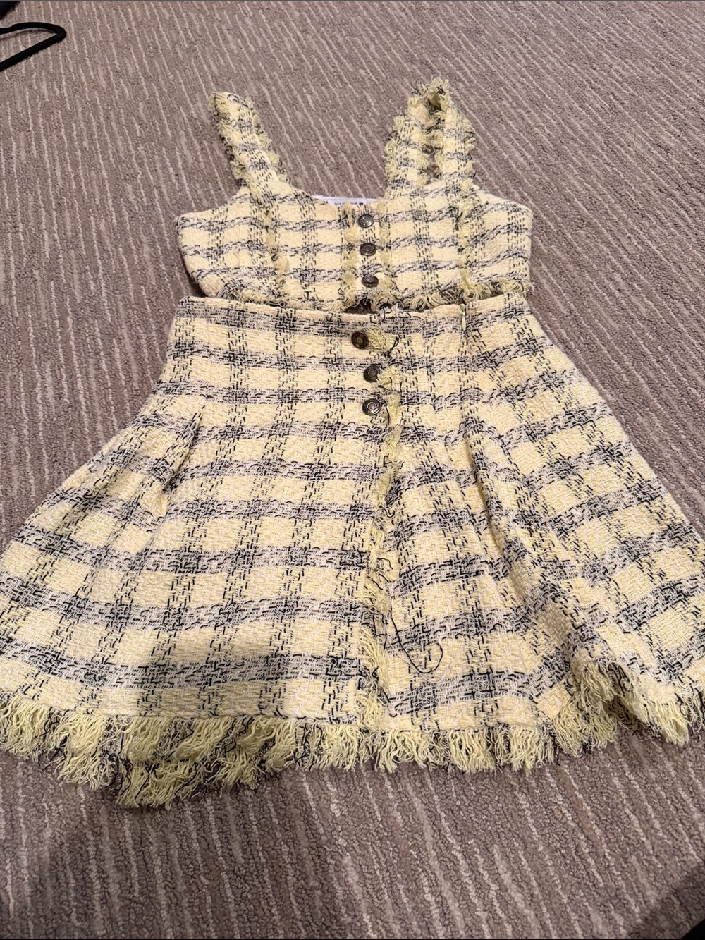 Zara skirt set